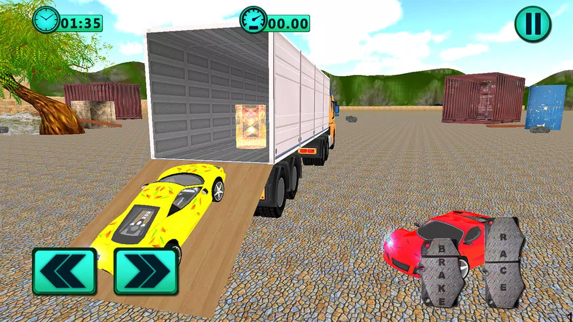 Capturas de tela do Offroad Truck Transport 3D