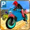 SuperBike Stunt Drive: Parking