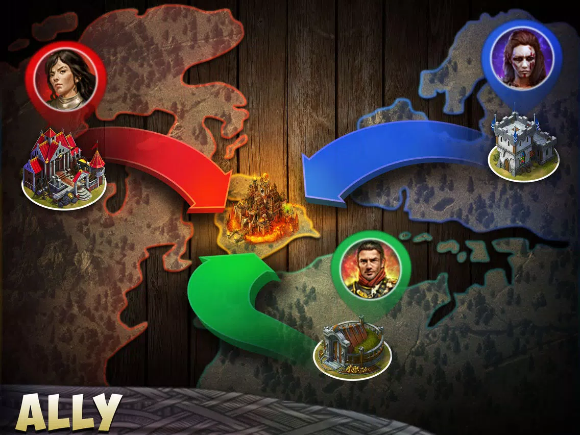 ภาพหน้าจอของ CITADELS: War Game Strategy iPad 