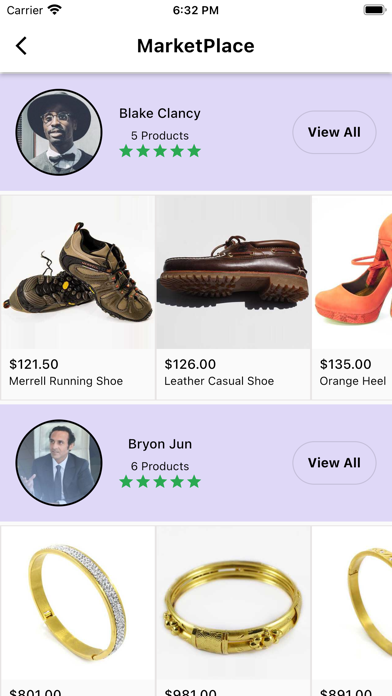 صور Odoo Multi Vendor Mobile App
