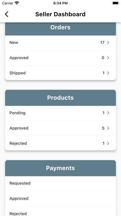 صور Odoo Multi Vendor Mobile App