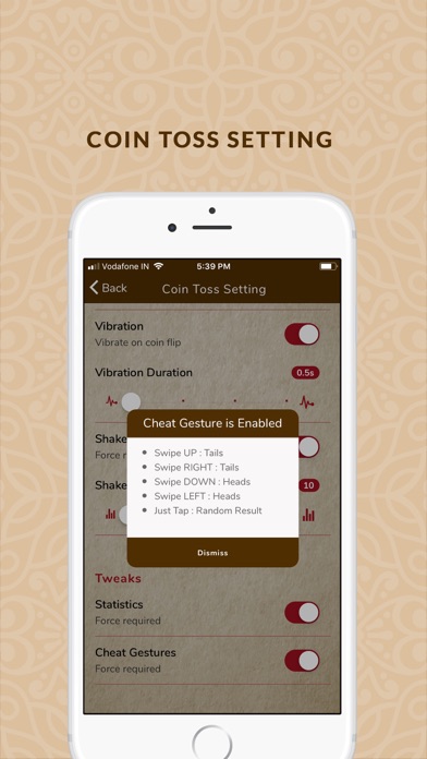 Coin Toss - Simple Coin Flip Screenshots