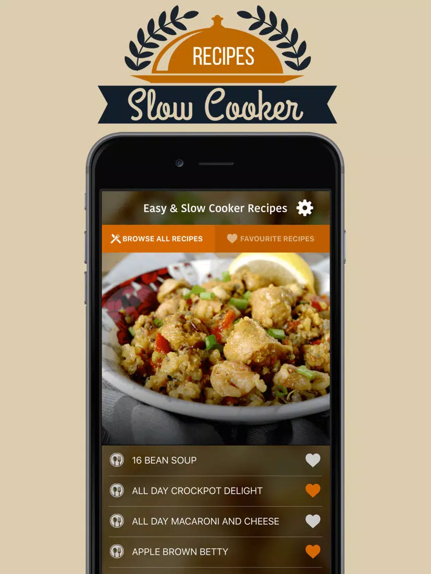 Easy & Slow Cooker Recipes iPad Screenshots