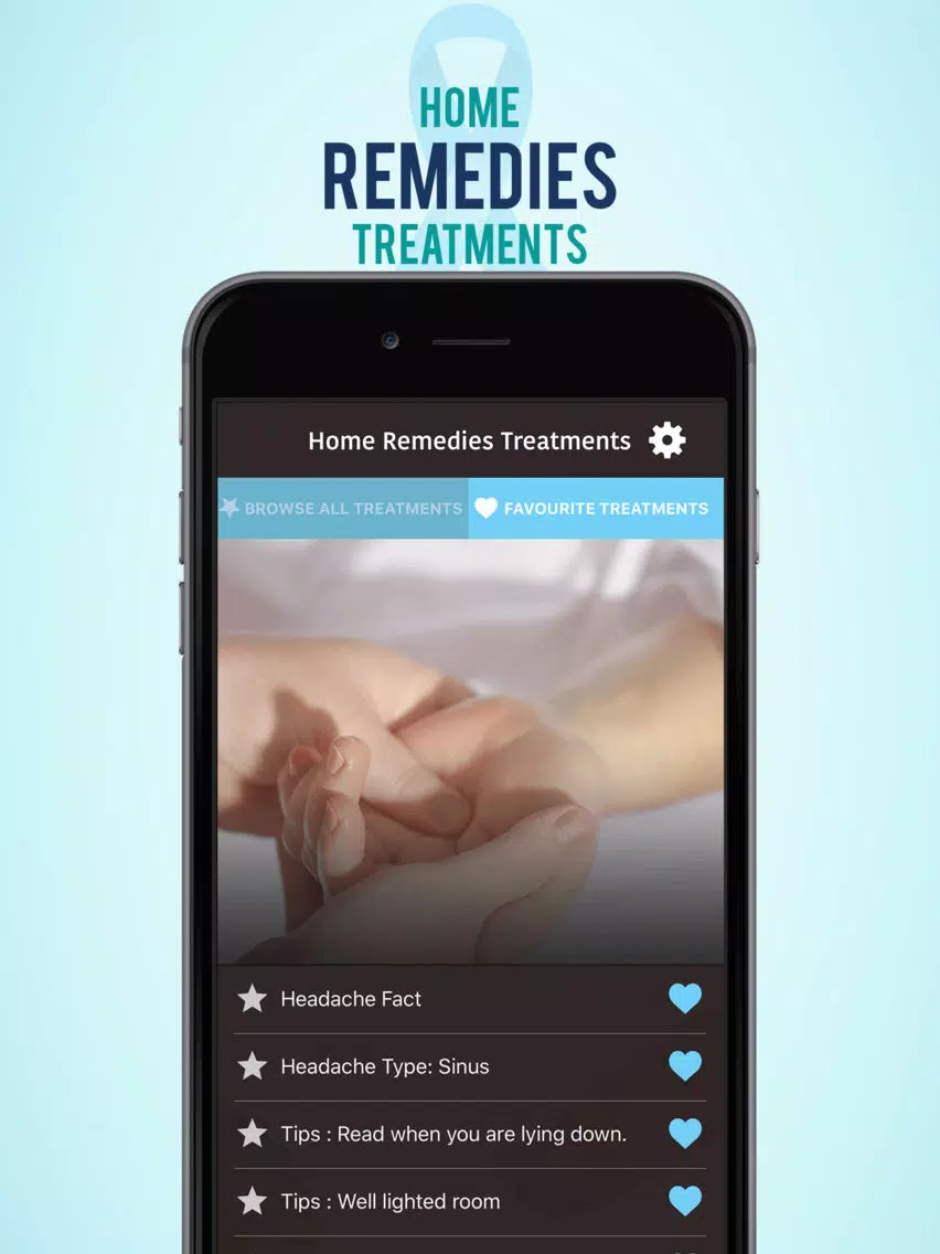 Home Remedies Treatments iPad Screenshots