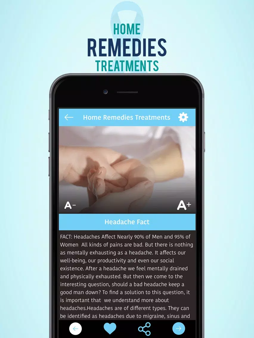 Home Remedies Treatments iPad Screenshots