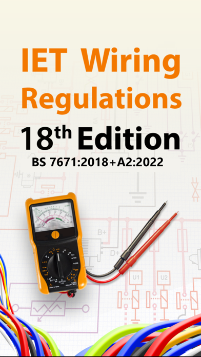 IET Wiring Regulations 2023 スクリーンショット
