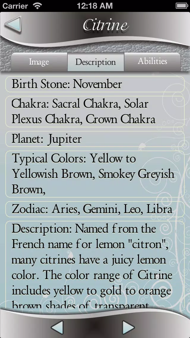 Crystals Inspire Lite Screenshots