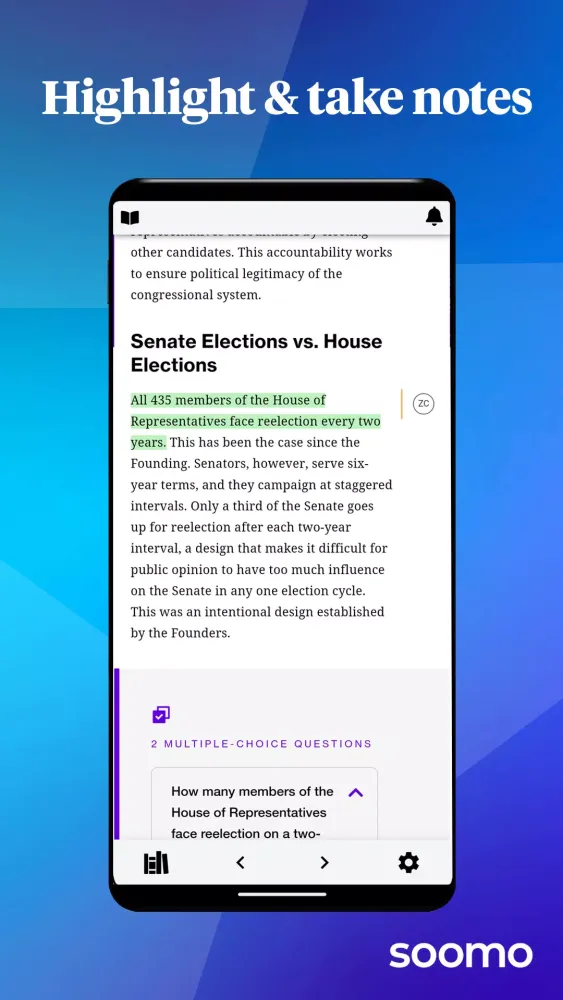 Soomo Reader Screenshots