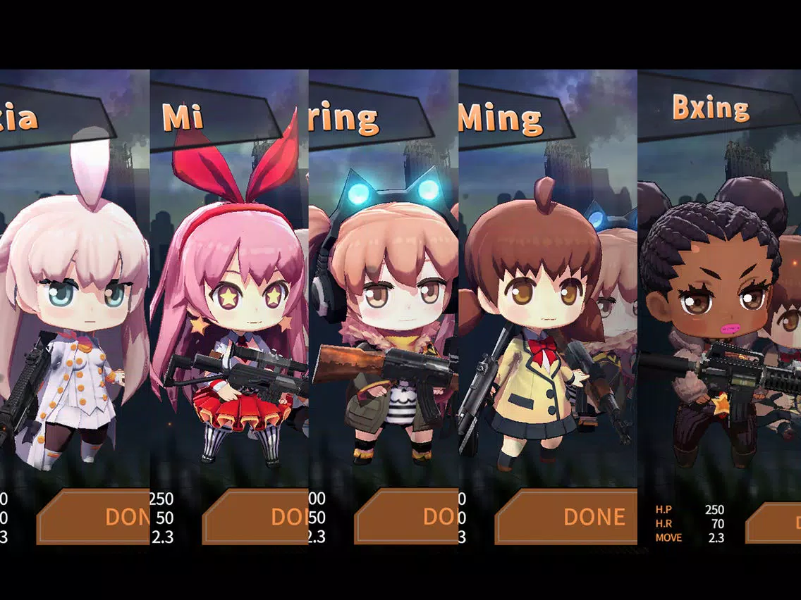 Gun&Girls.io: Battle Royale iPad  Screenshots