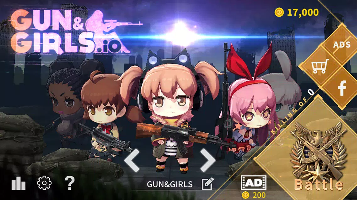Gun&Girls.io: Battle Royale Screenshots
