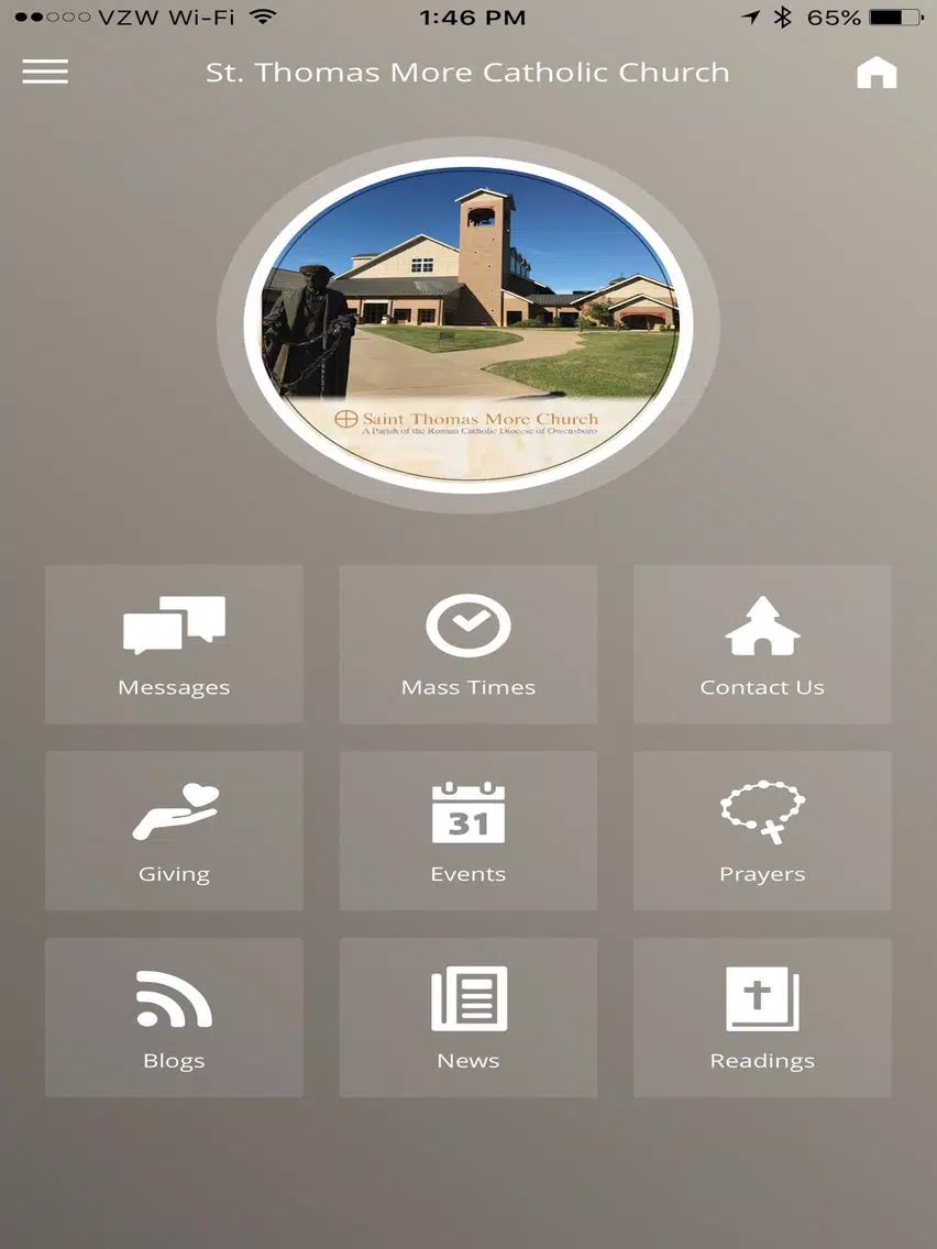 St. Thomas More Catholic Church Paducah iPad Screenshots