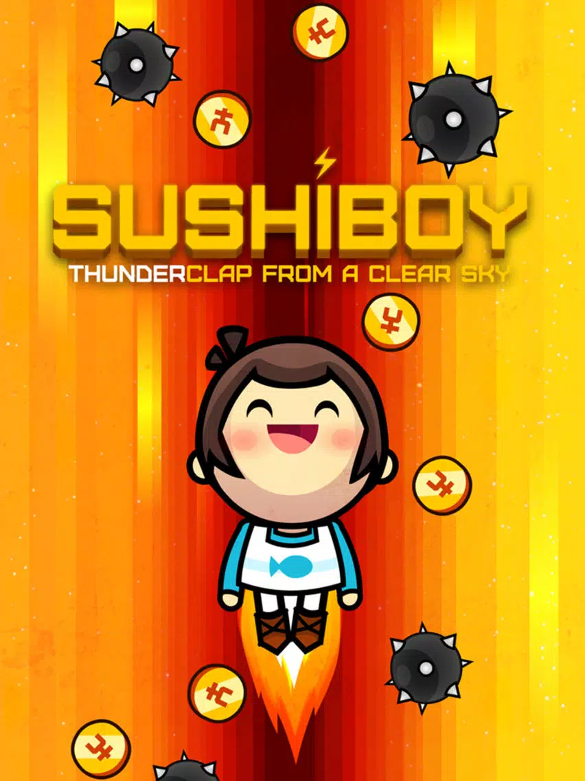 Tangkapan skrin Sushi Boy Thunder iPad 