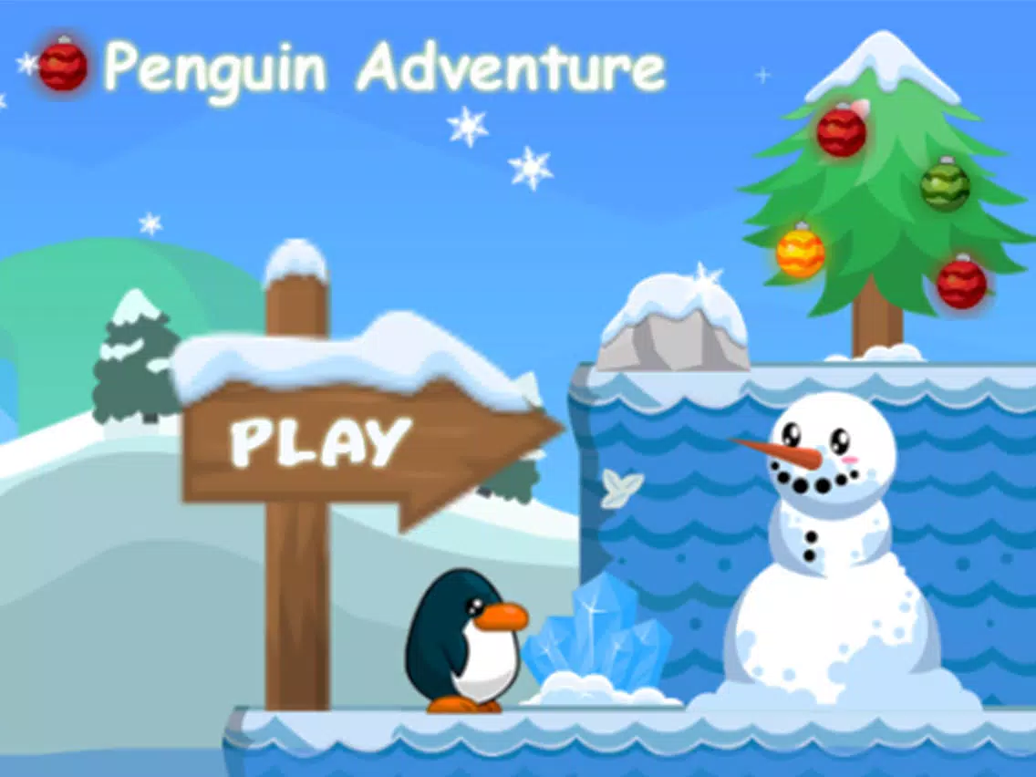 Penguin Adventure, Penguin jump and run iPad  Screenshots