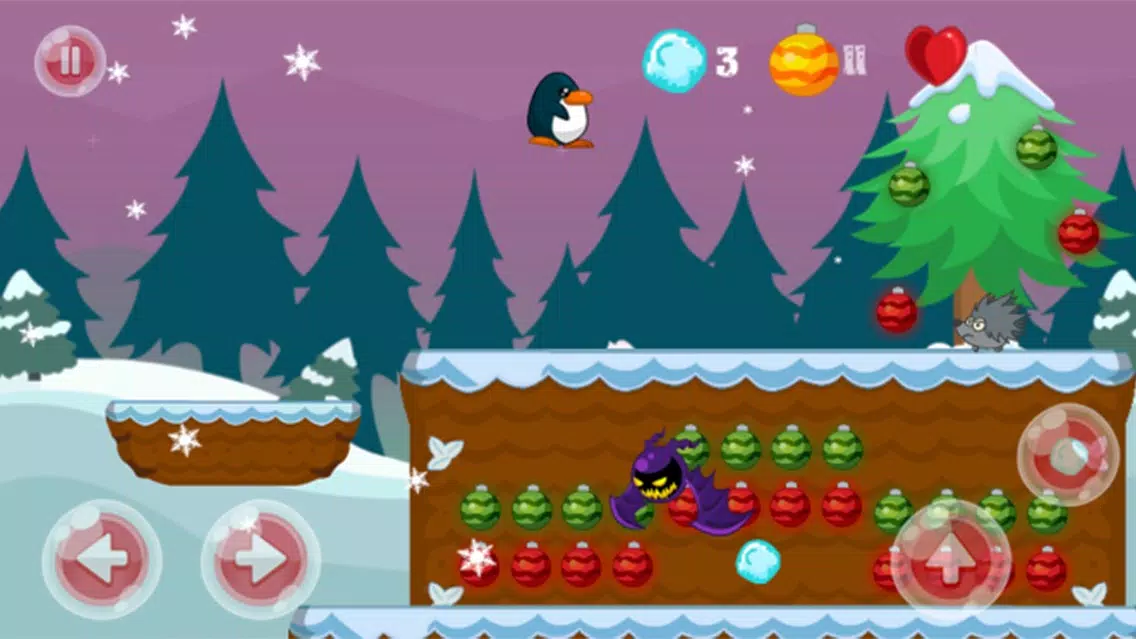 Penguin Adventure, Penguin jump and run Screenshots