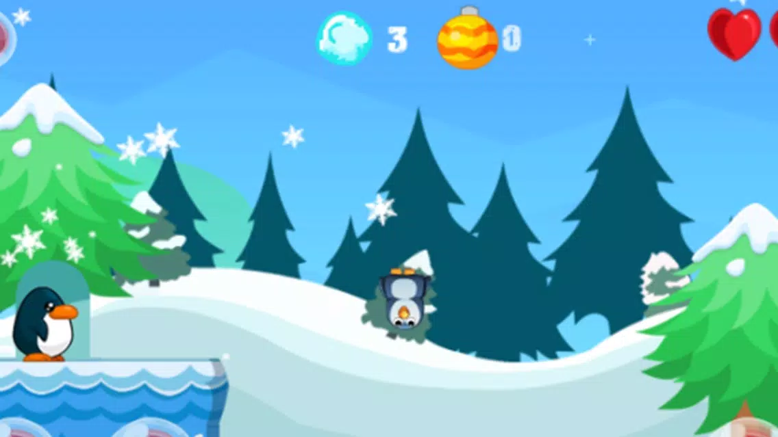 Penguin Adventure, Penguin jump and run Screenshots