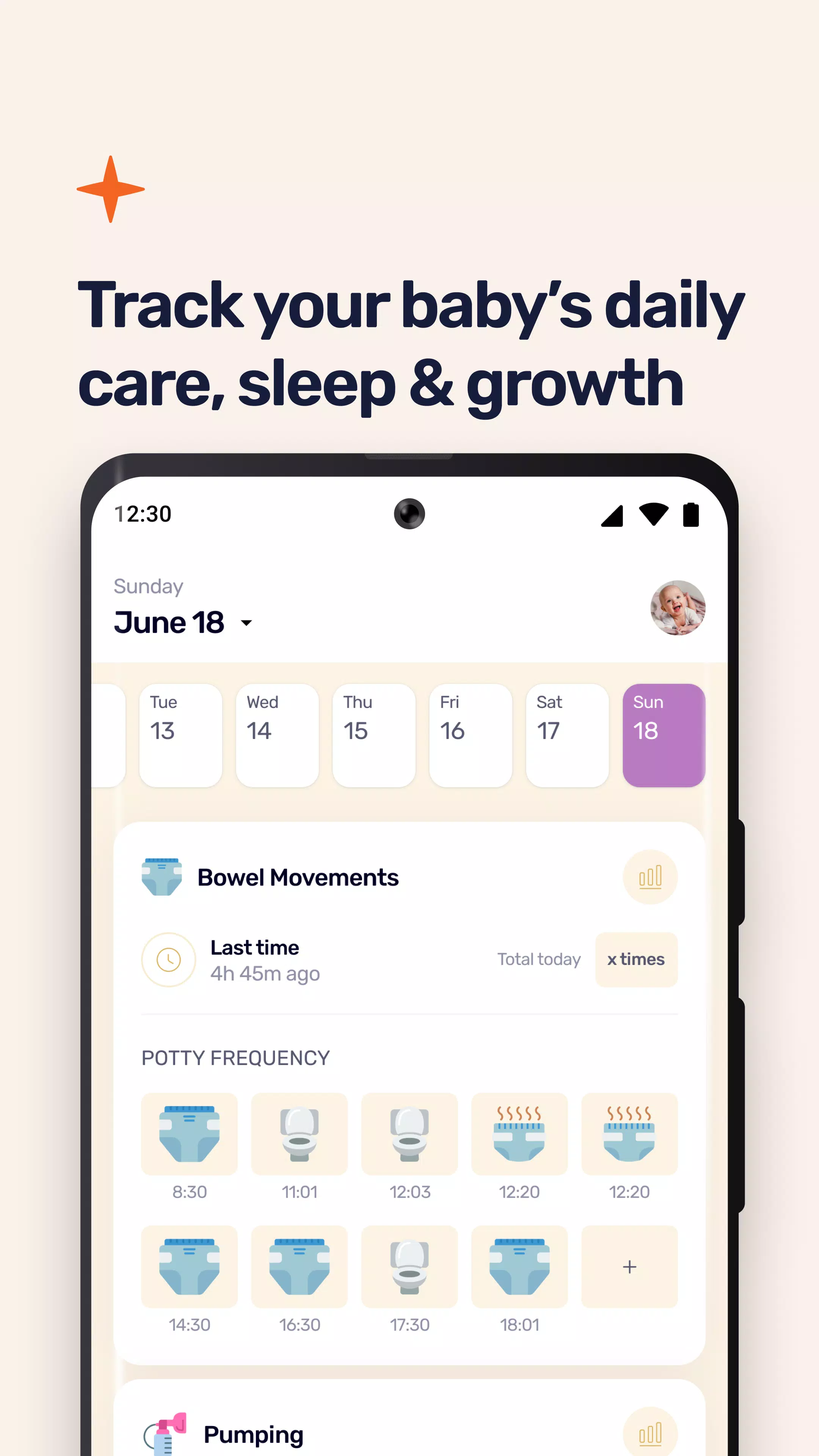 Welcome Baby: Baby Tracker Screenshots