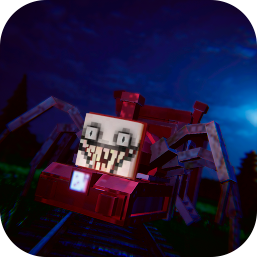 Scary Train Spider Horror Game