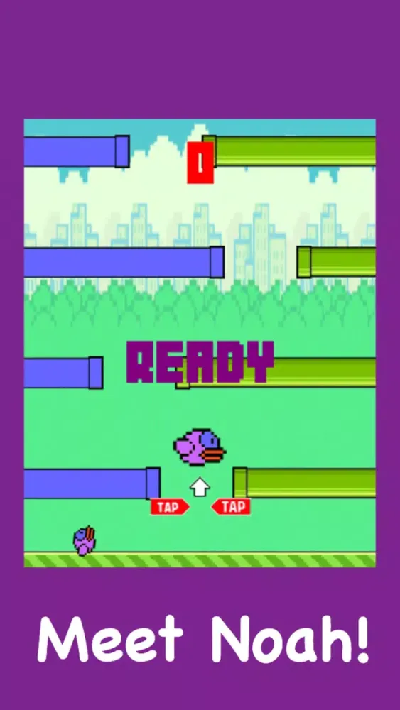 ภาพหน้าจอของ Flappy Noah