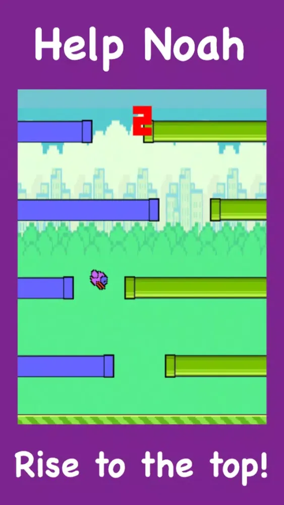 ภาพหน้าจอของ Flappy Noah