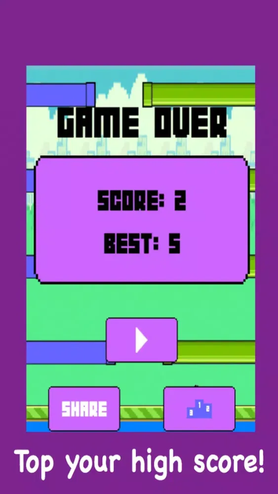 ภาพหน้าจอของ Flappy Noah