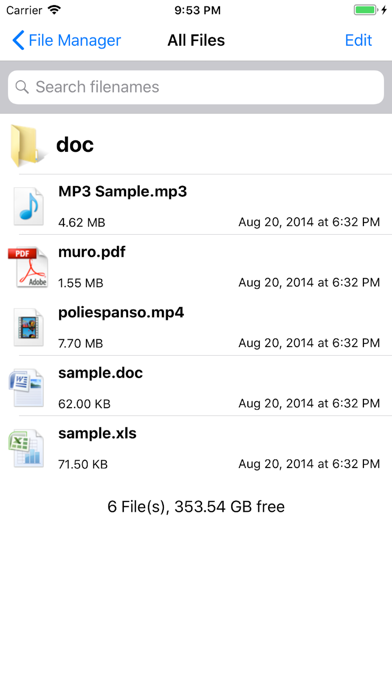 File Manager & File Viewer Screenshots