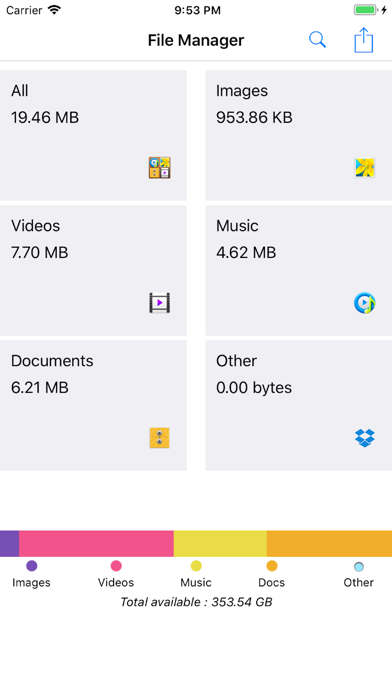 File Manager & File Viewer Screenshots