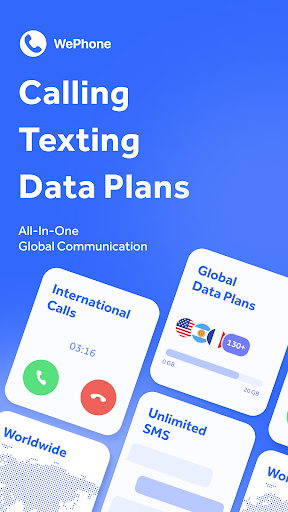 WePhone: WiFi Phone Call &Text 스크린샷