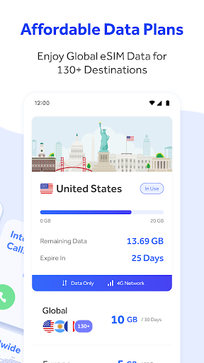 WePhone: WiFi Phone Call &Text 스크린샷