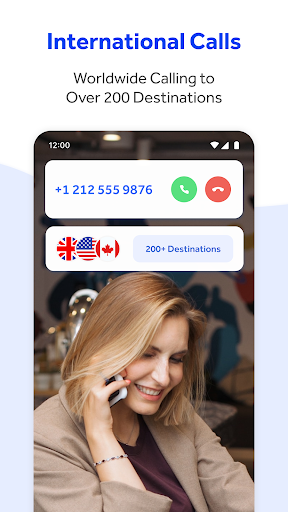 WePhone: WiFi Phone Call &Text 스크린샷