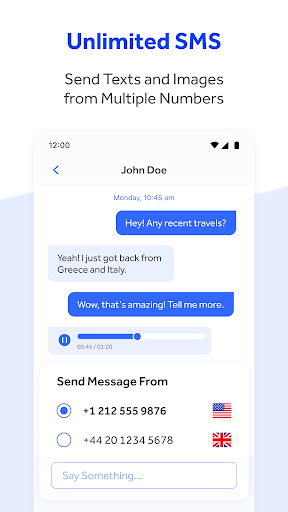 WePhone: WiFi Phone Call &Text 스크린샷