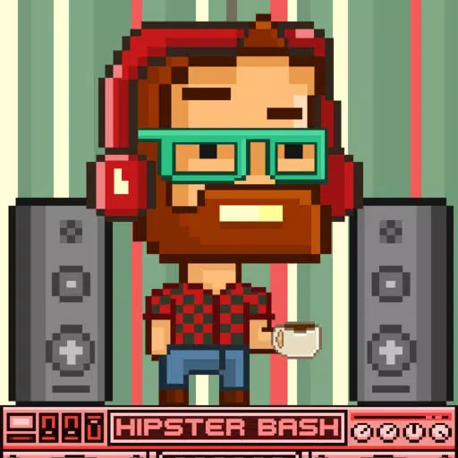 Hipster Bash FREE GAME - Funny Quick 8-bit Retro Pixel Art Games Hipster Bash FREE GAME - Funny Quick 8-bit Retro Pixel Art Games