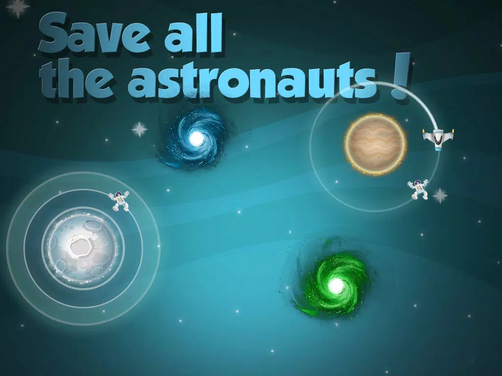 Tap the Planet - save the astronauts lost in space! iPad  স্ক্রিনশট