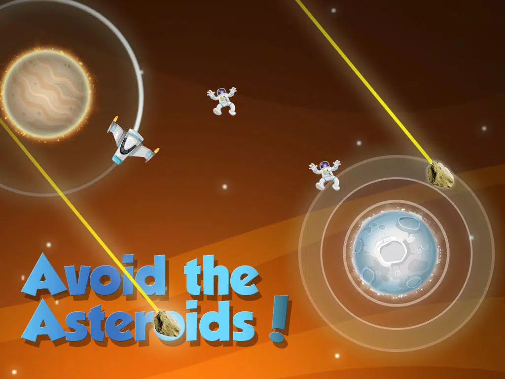 Tap the Planet - save the astronauts lost in space! iPad  স্ক্রিনশট