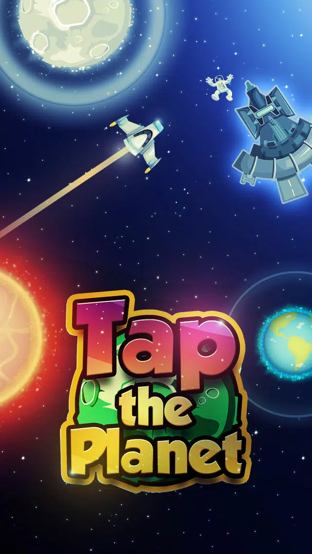 Tap the Planet - save the astronauts lost in space! স্ক্রিনশট