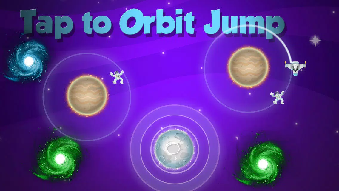 Tap the Planet - save the astronauts lost in space! স্ক্রিনশট