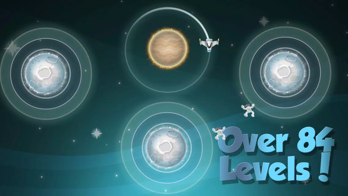Tap the Planet - save the astronauts lost in space! স্ক্রিনশট