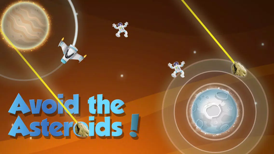 Tap the Planet - save the astronauts lost in space! স্ক্রিনশট