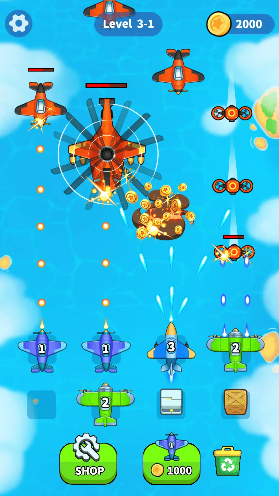 Merge Plane : Idle Game Screenshots