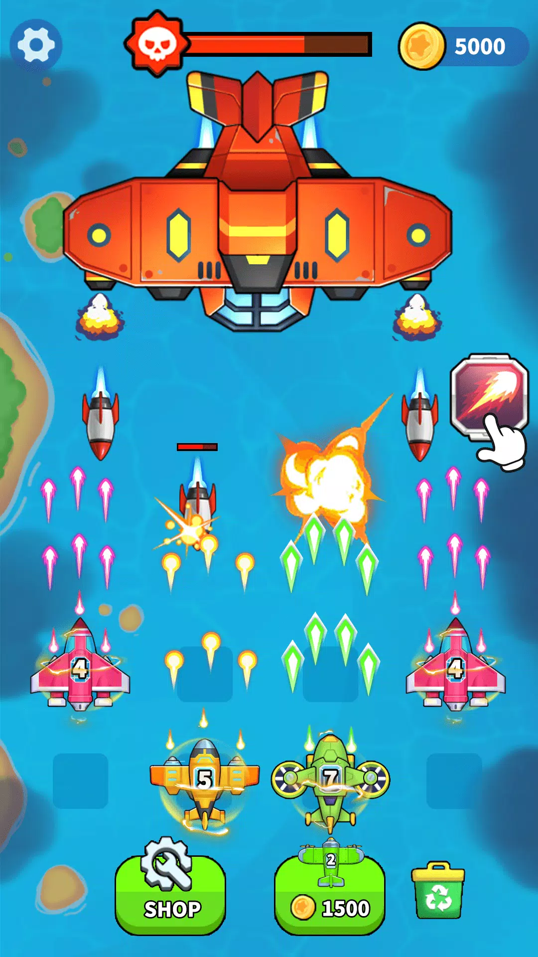 Merge Plane : Idle Game Screenshots
