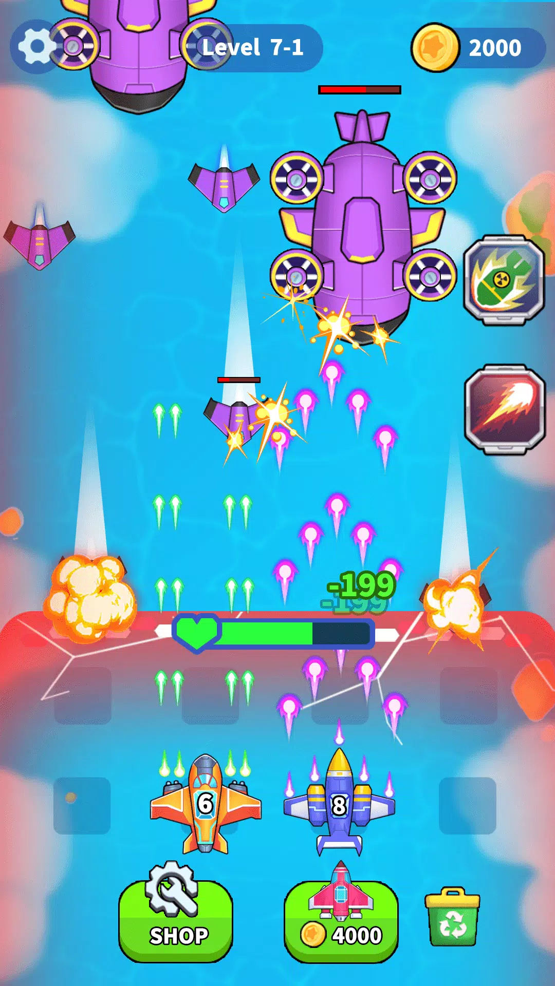 Merge Plane : Idle Game Screenshots