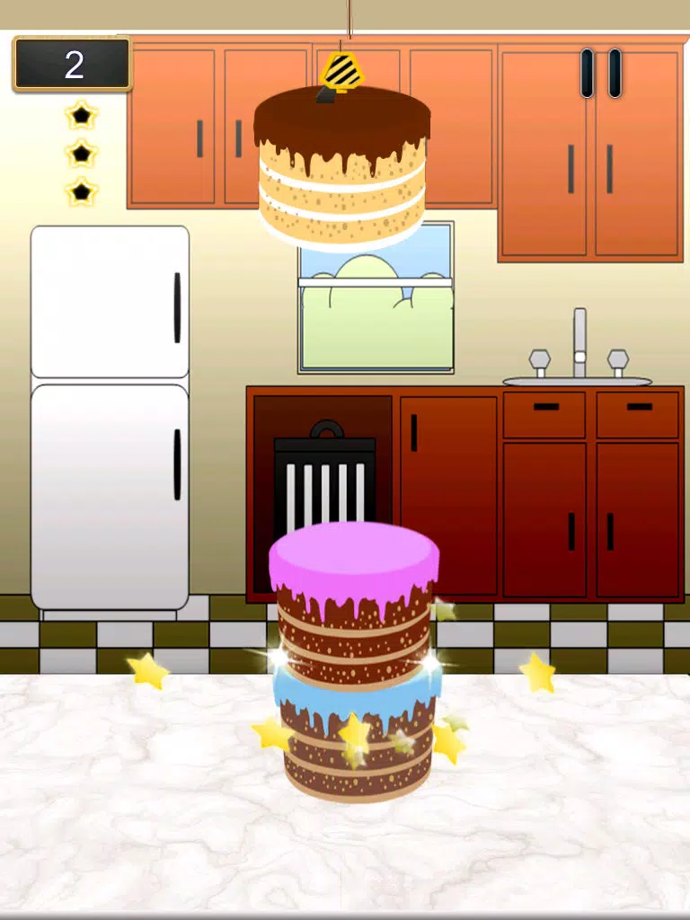 Crazy Party Cake Bakery - Ice Cream Cakes Stacker Game iPad Screenshots
