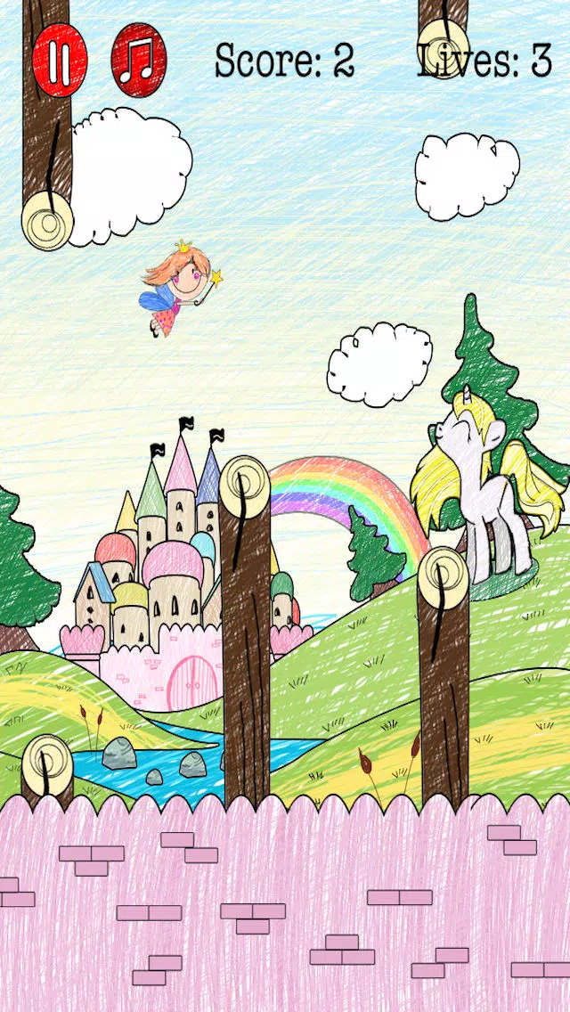 Princess Fairy Flight School Enchanted Quest Free Screenshots