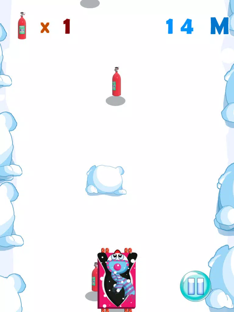 Sled Racing Penguin - An Awesome Snow Chase Adventure Free iPad Screenshots