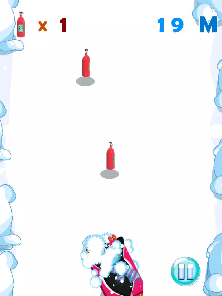 Sled Racing Penguin - An Awesome Snow Chase Adventure Free iPad Screenshots