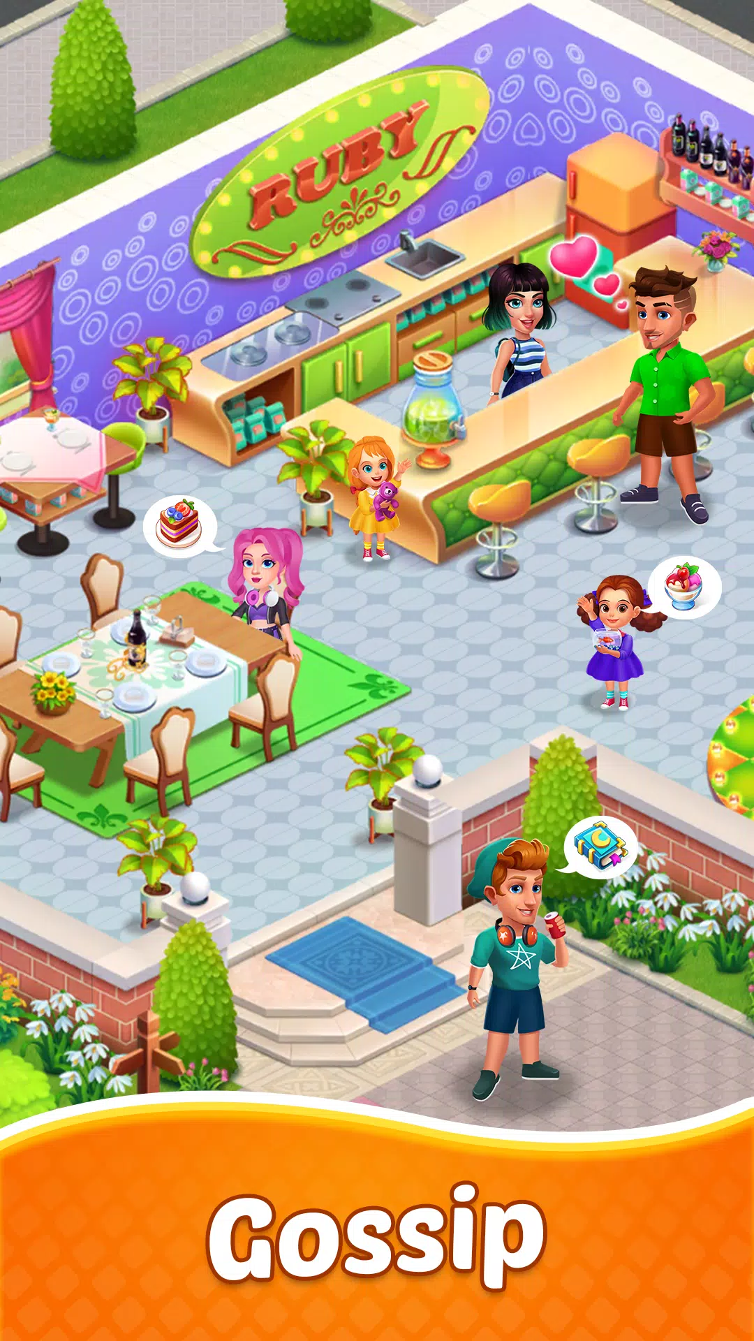 Merge Cake - Design Story Screenshots
