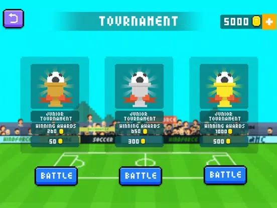 Скриншоты Holy Shoot-soccer physics iPad 