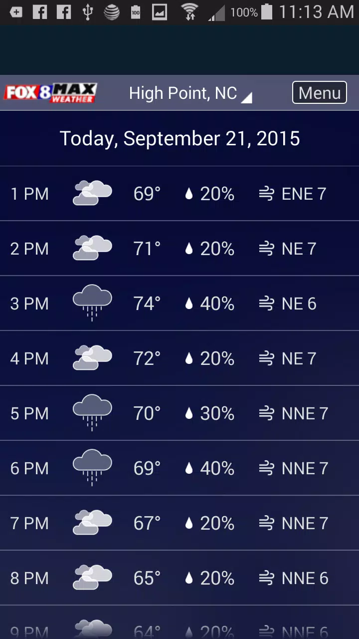 Fox8 Max Weather Screenshots