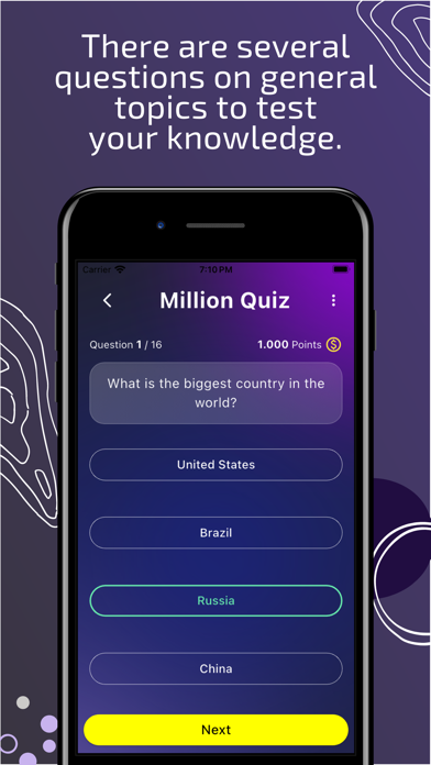 Million Quiz General Questions应用截图