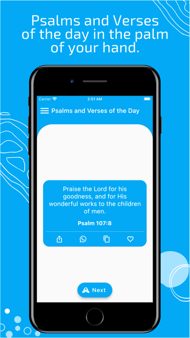 Psalms and Verses of the Day Screenshots