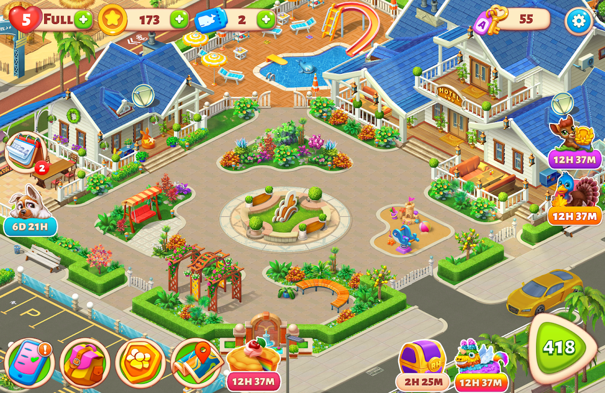 Resort Hotel Screenshots